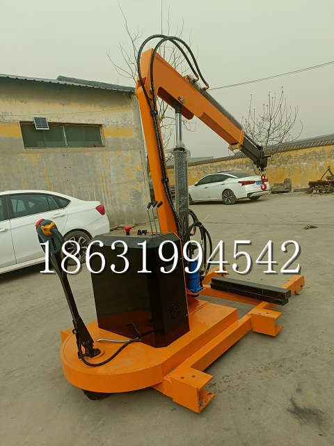 东丰县自卸车厢随车吊 自制轮式四不像起重机 四驱平板吊 5吨 贵盛